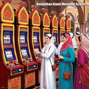 Keindahan Alami Menonjol Scatter
